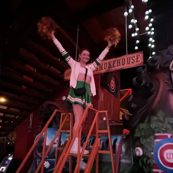 Stranger Things Chrissy Cheerleader Halloween Costume - Picture 6 of 9